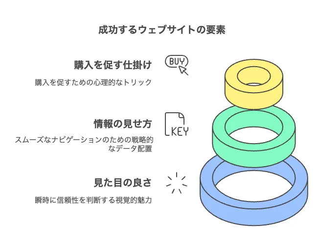 「成功するWebサイトデザイン」クリエーションで売上を左右する3つの要素